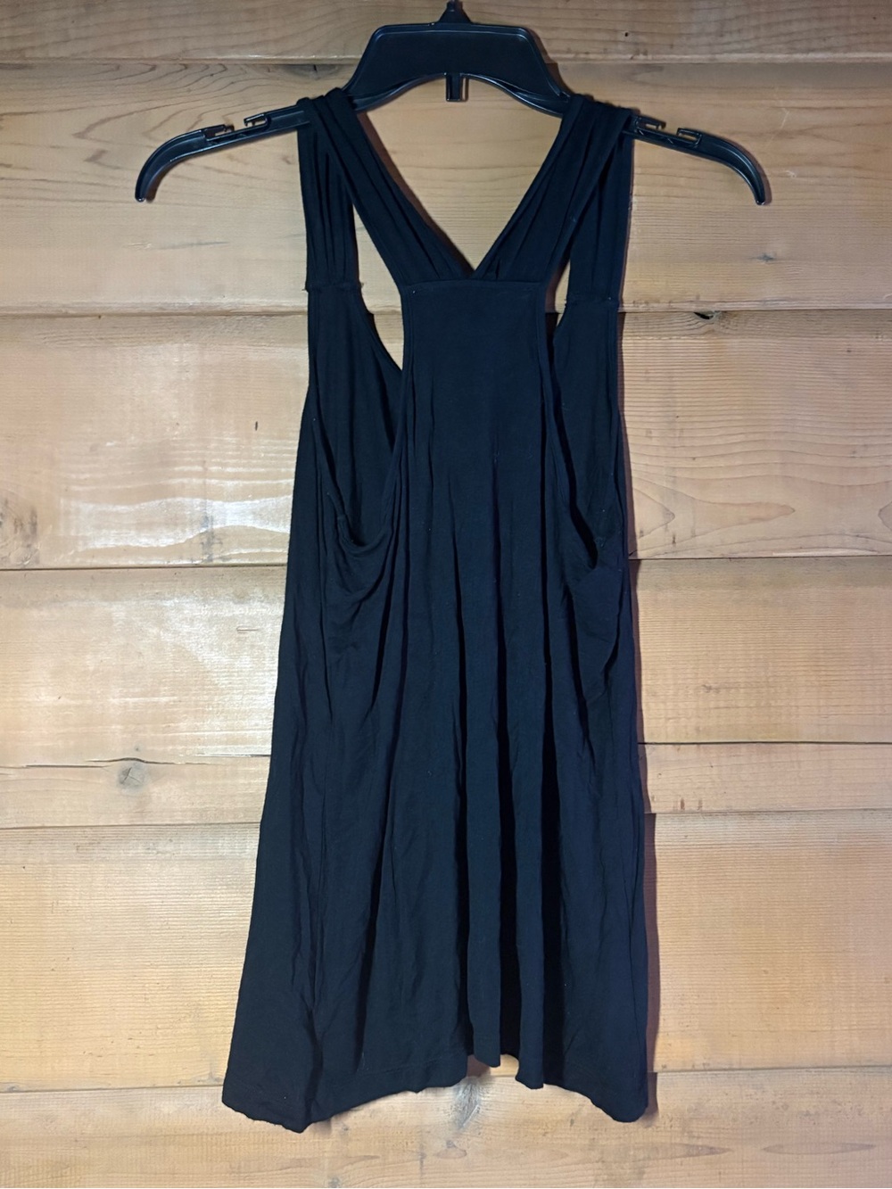 Max Studio Black Racerback Tank Top- Size Medium- Minimalist Tank - Picture 2 of 11